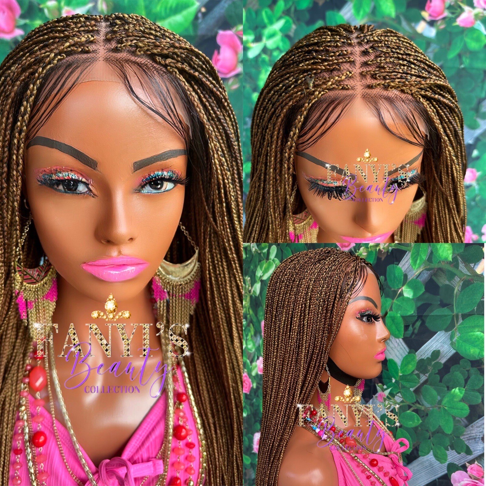 Micro Braid,READY TO SHIP, 6by6 Human Hair Lace Base. 28-30inches 1-3 Days Ship