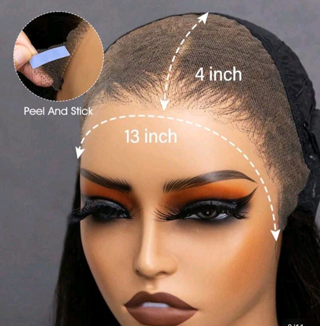 4/27 Deep Wave Lace Front Wigs Human Hair Honey Blonde Highlight Ombre Wigs