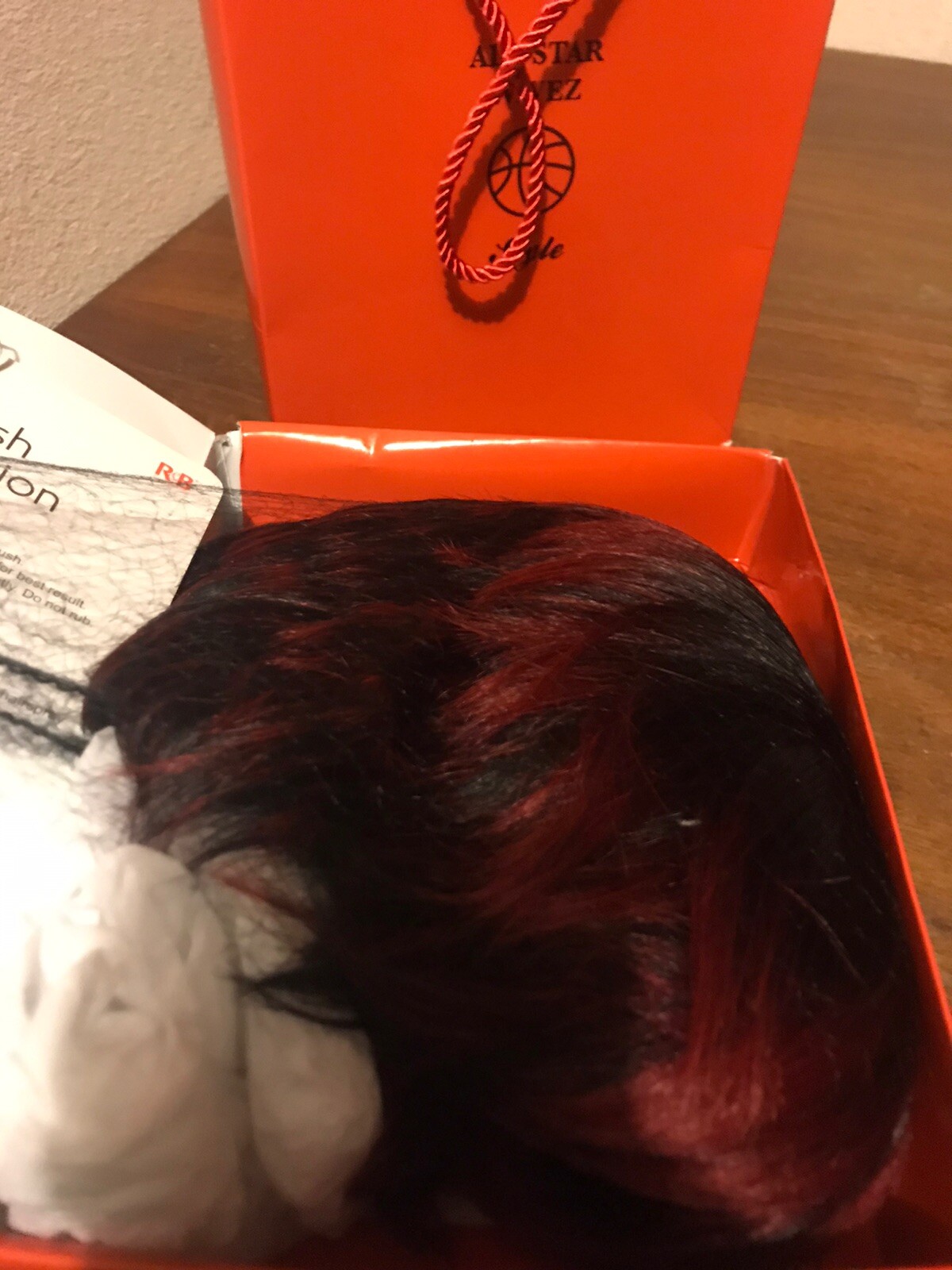 All Star Wivez Wig Red Black RNB Wig