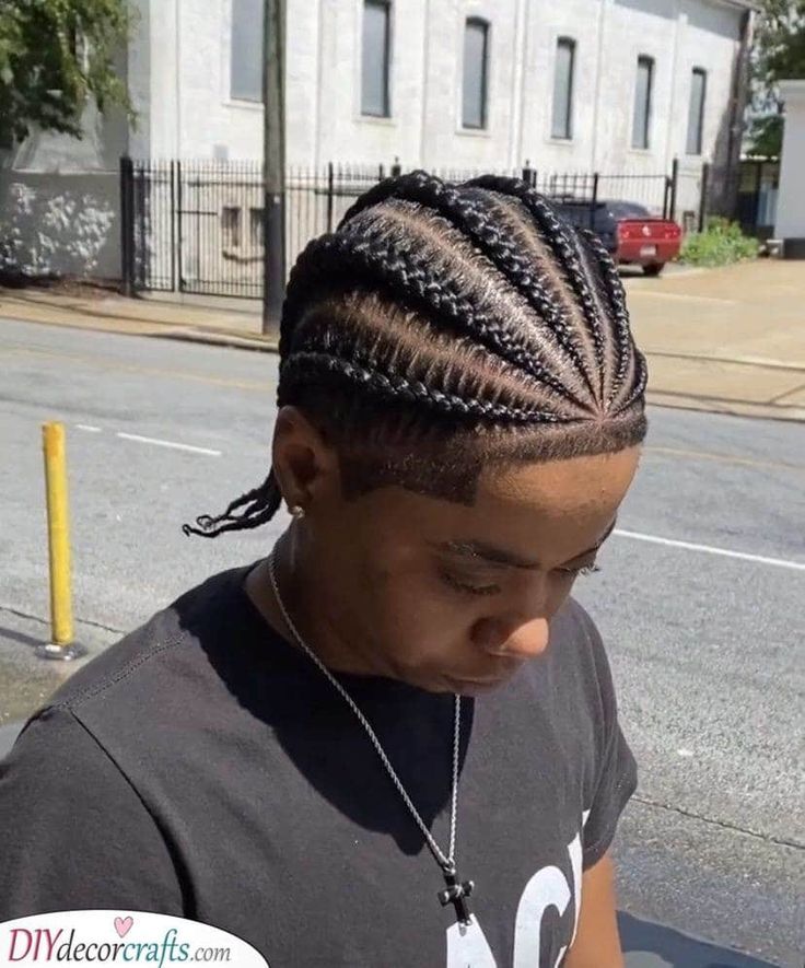 Full Lace Afro Curl Mens Toupee African American Human Black Braids