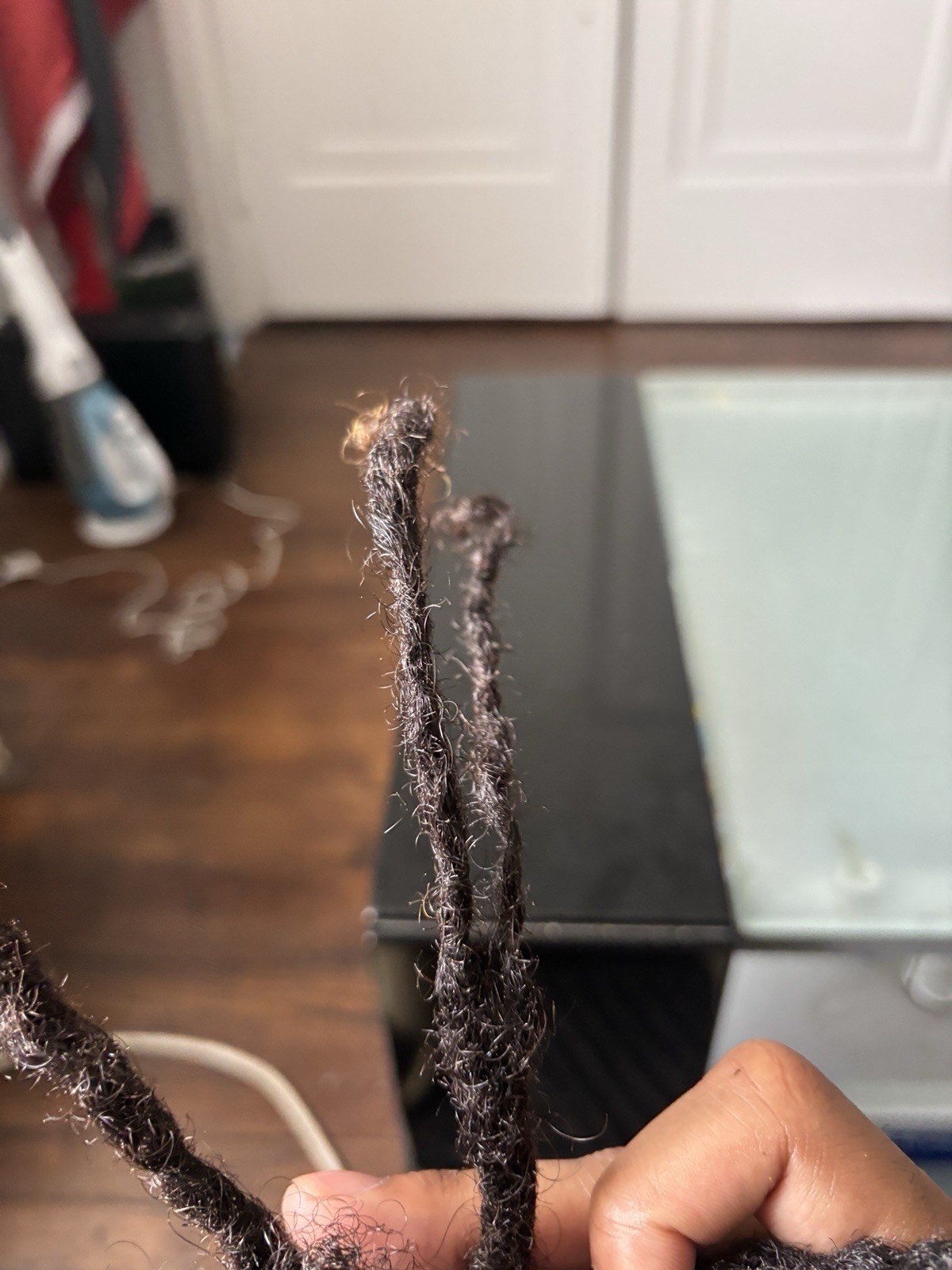 54 Pcs Human Hair Dreadlocks Varying Lengths From 5.5 Inches To 12 Inches