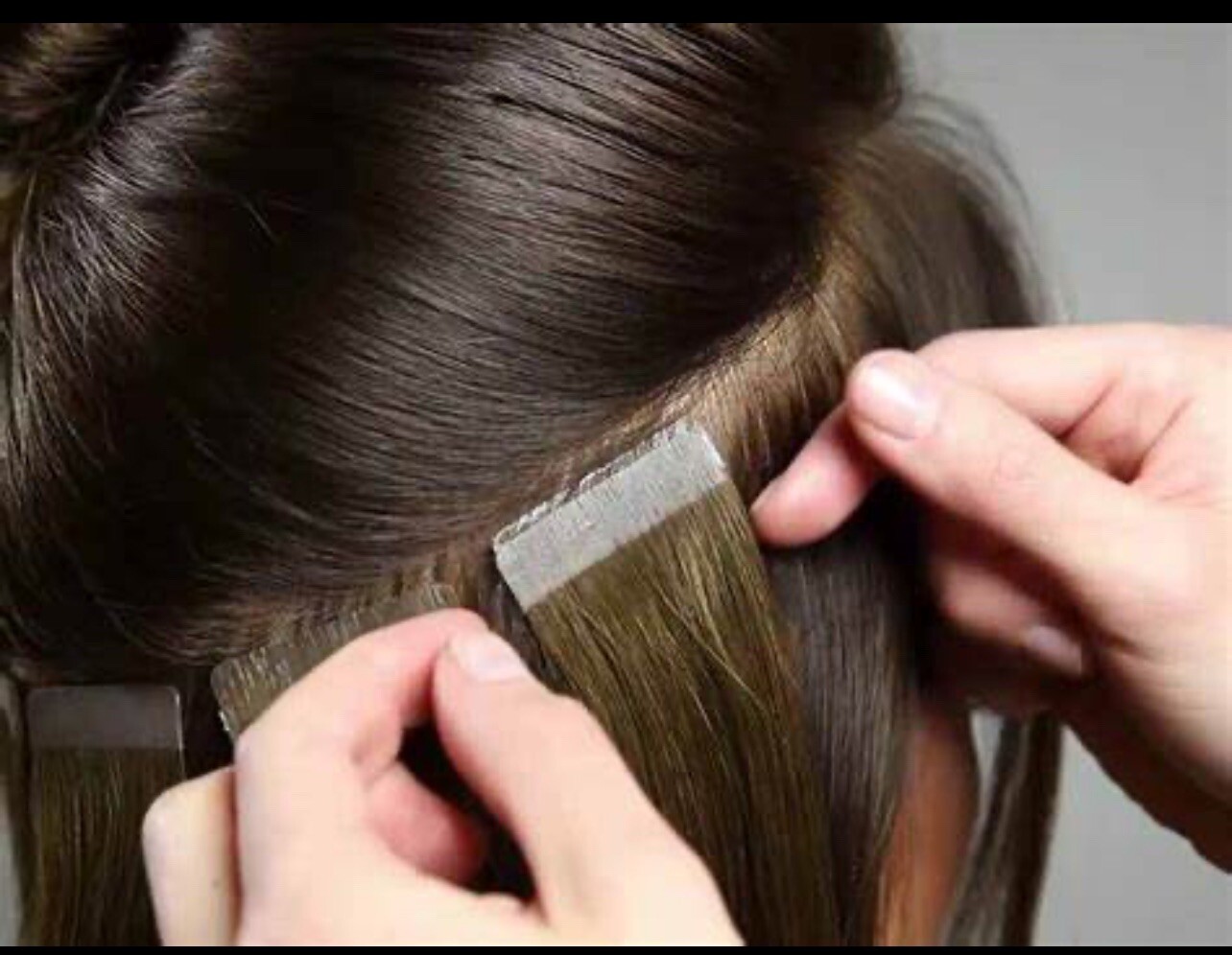 #4 Rich Mocha, Tape-In 20” 10pcs 25g 100% REMY Human Hair Extensions Seamless