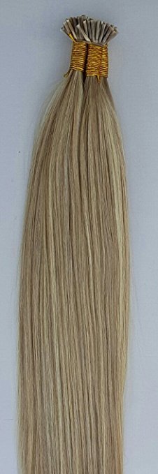 18″,22″ 100grs,125s,I Tip (Stick Tip) Fusion Remy Human Hair Extensions #18/613
