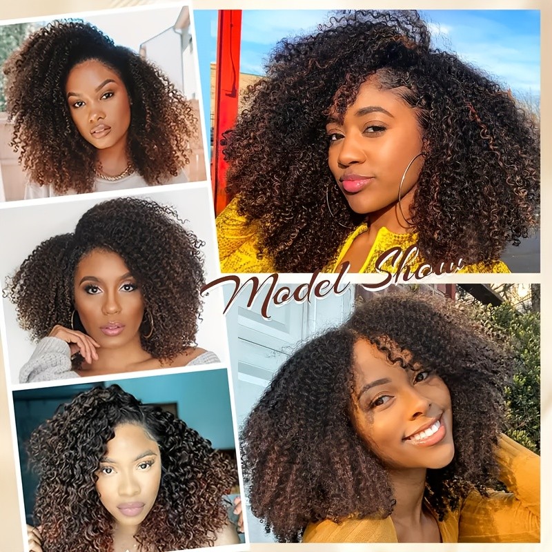 3Pack 10″ Afro Kinky Twist Hair Crochet Braids,Synthetic Crochet Hair Extention