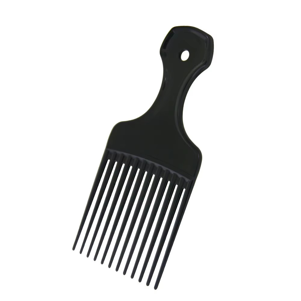 Afro Natural Curly Hair Comb Pick Hair Parting Comb African Braiding Comb Wide T
