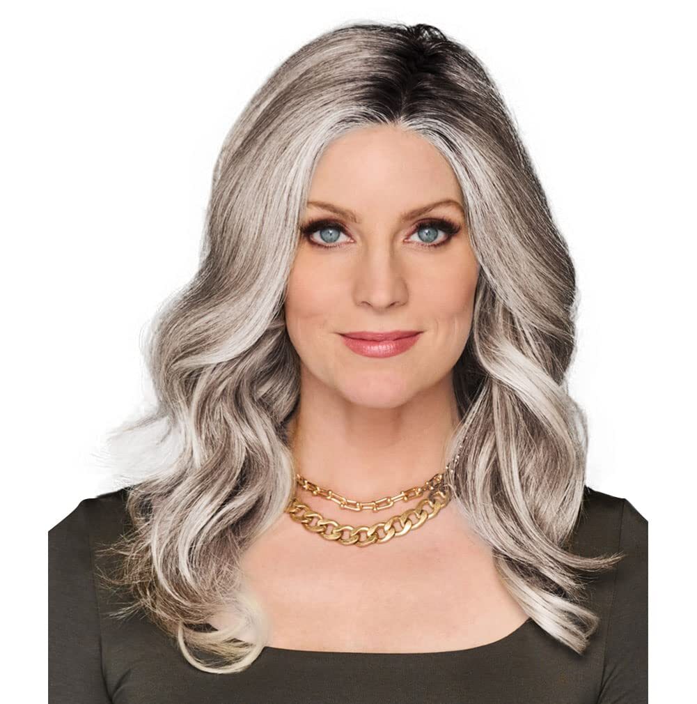 Raquel Welch Top Billing 14″ Top-of-The-Head RL119 Silver And Smoke
