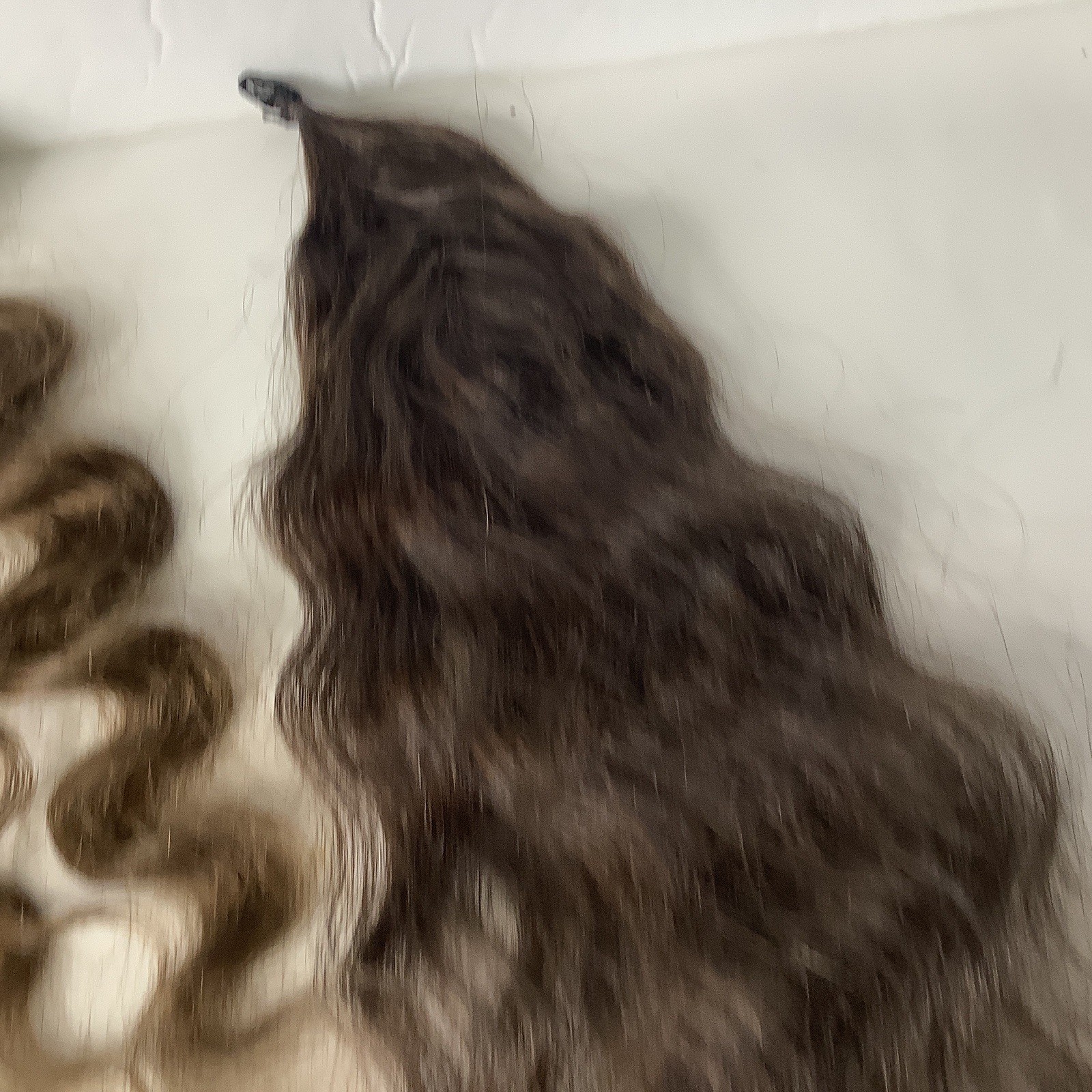 Vintage human hair pieces lot
