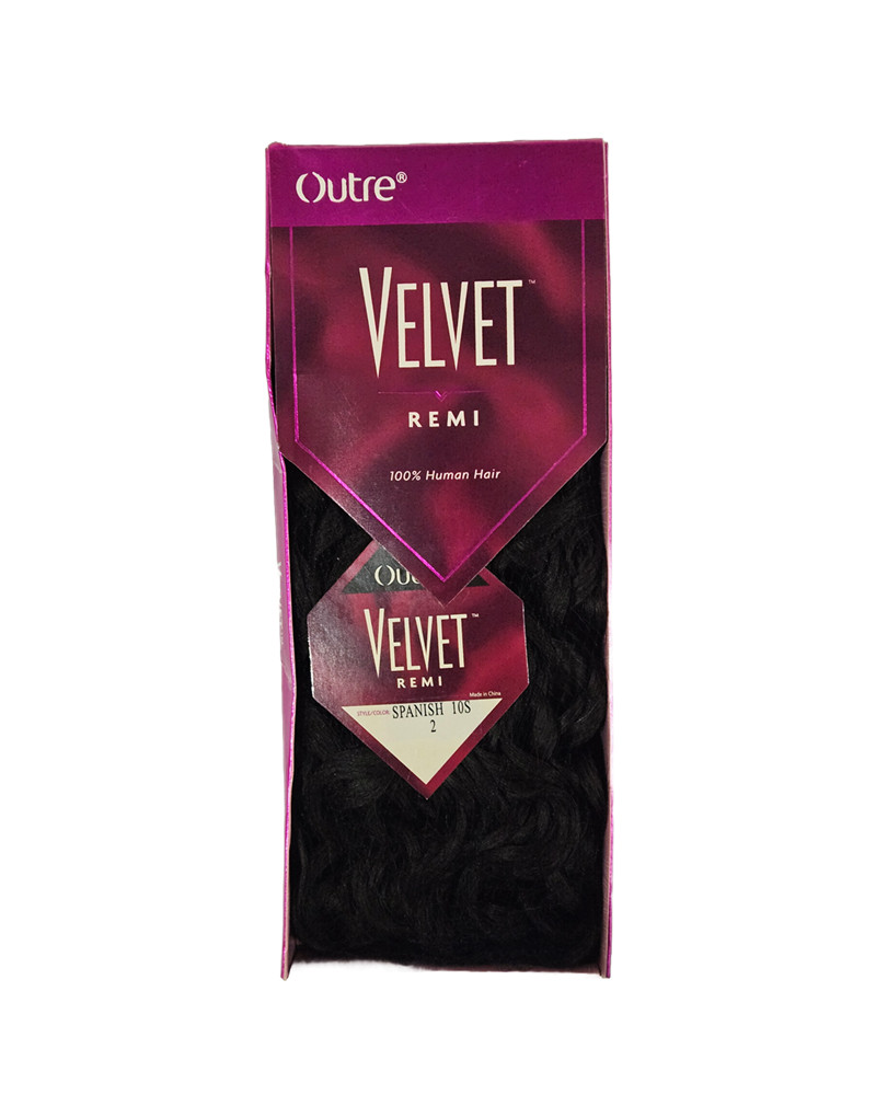 Outre Velvet Remi 10″ 100% Human Hair Spanish 10S 2