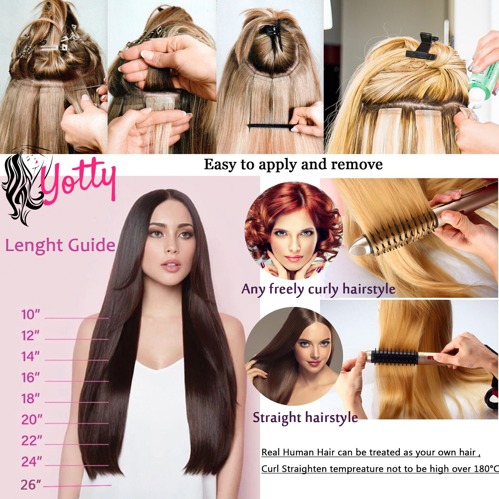 Invisible Tape in Human Hair Extensions Skin Wefts Russian Remy Hair BestQuality