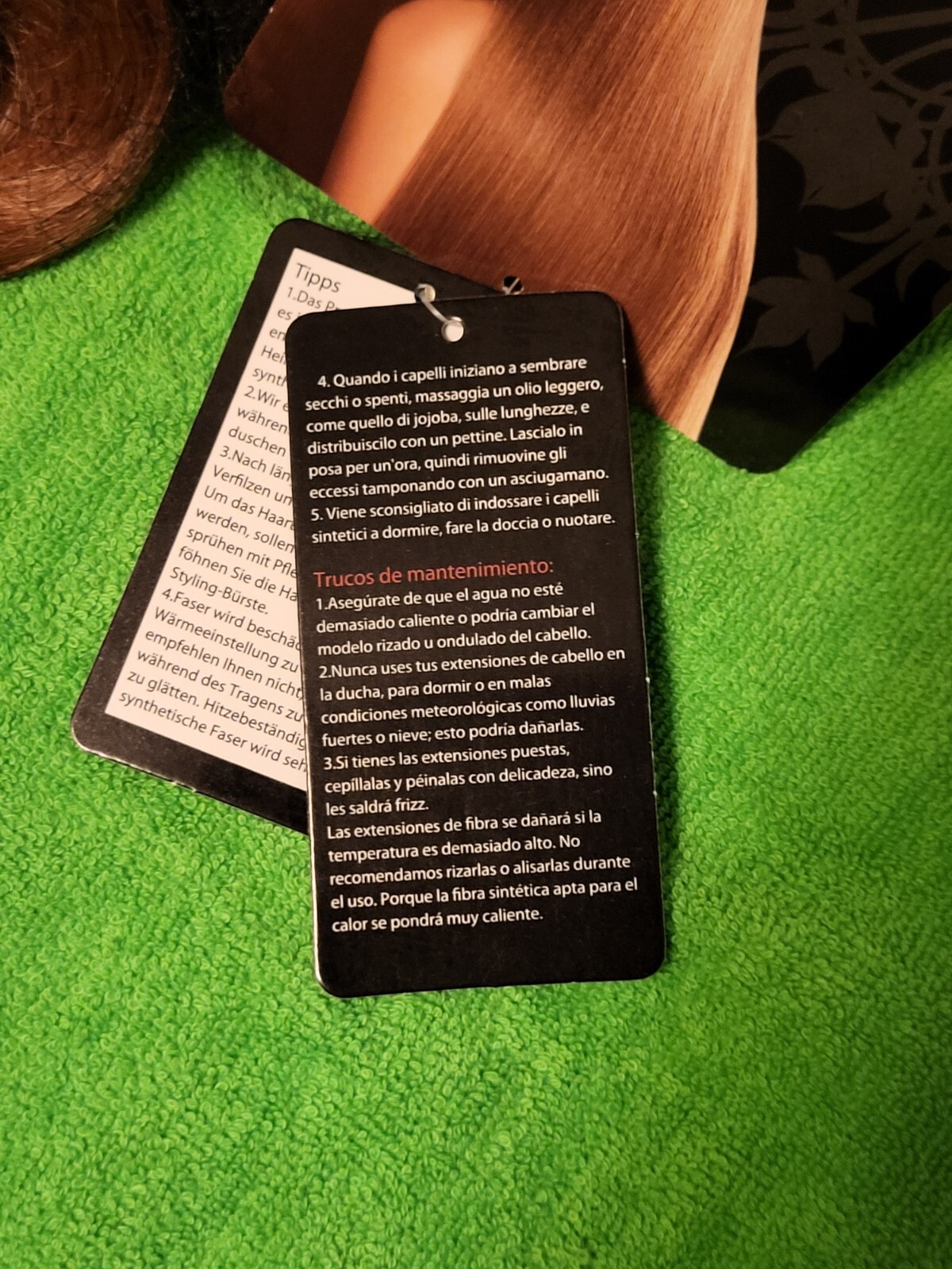 clip in hair extension, READ good @ Look to pics good first, before buying