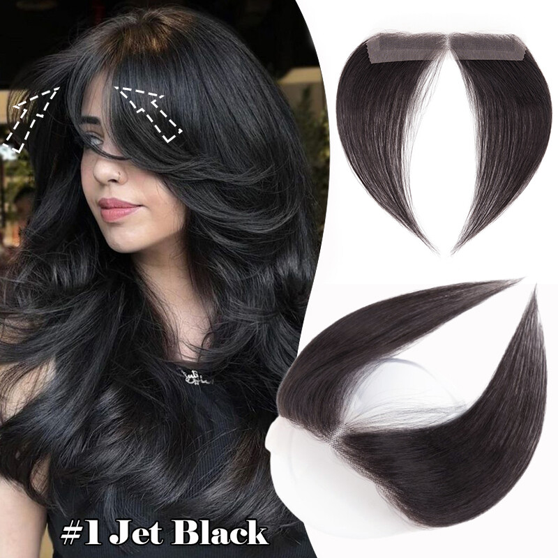 Front Hairline Lace Cover-up 100% Remy Human Hair Patch Topper Hairpiece Toupee