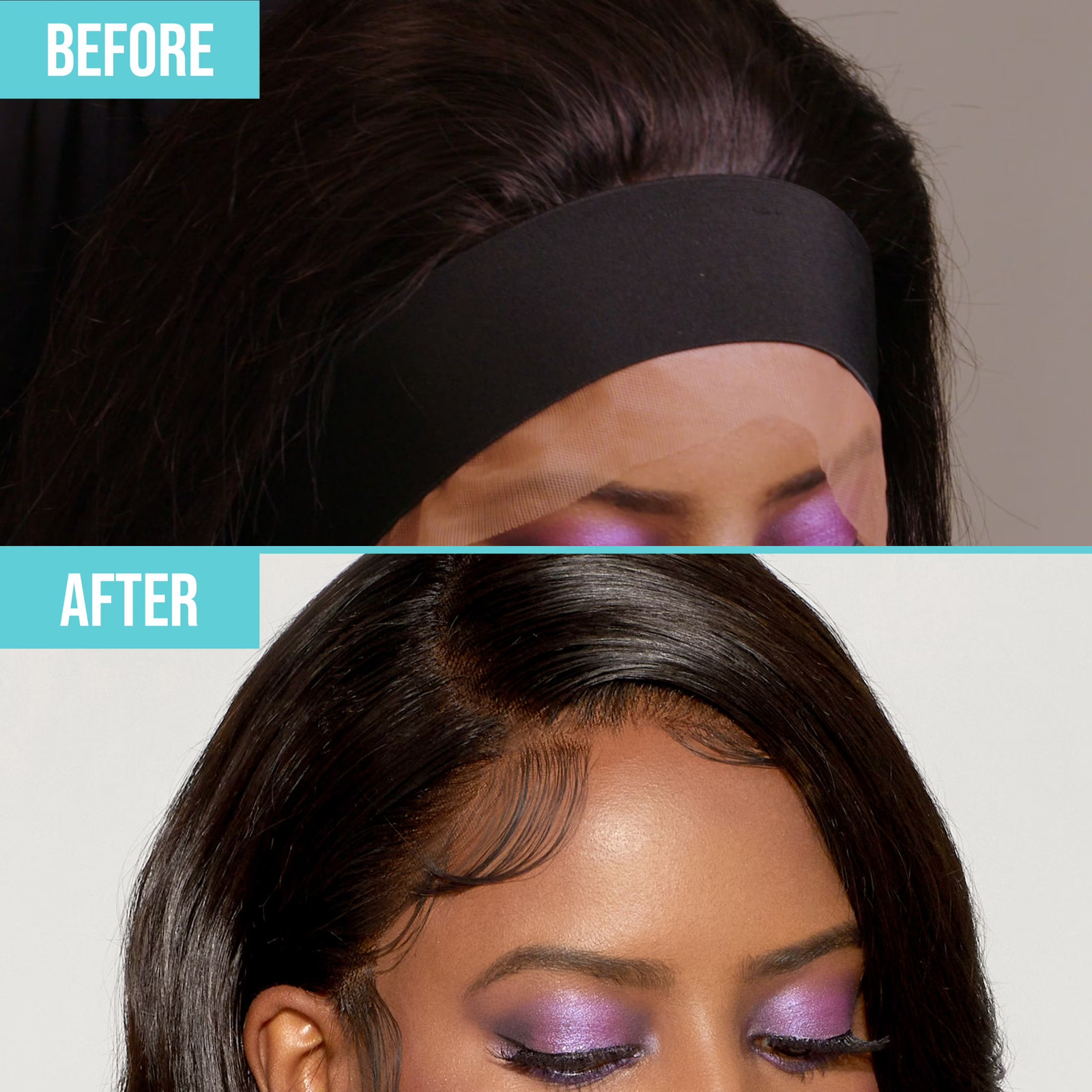 KISS Colors & Care Premium Perfect Melt Elastic Wig Band, Age Group Adult, 1 1/8