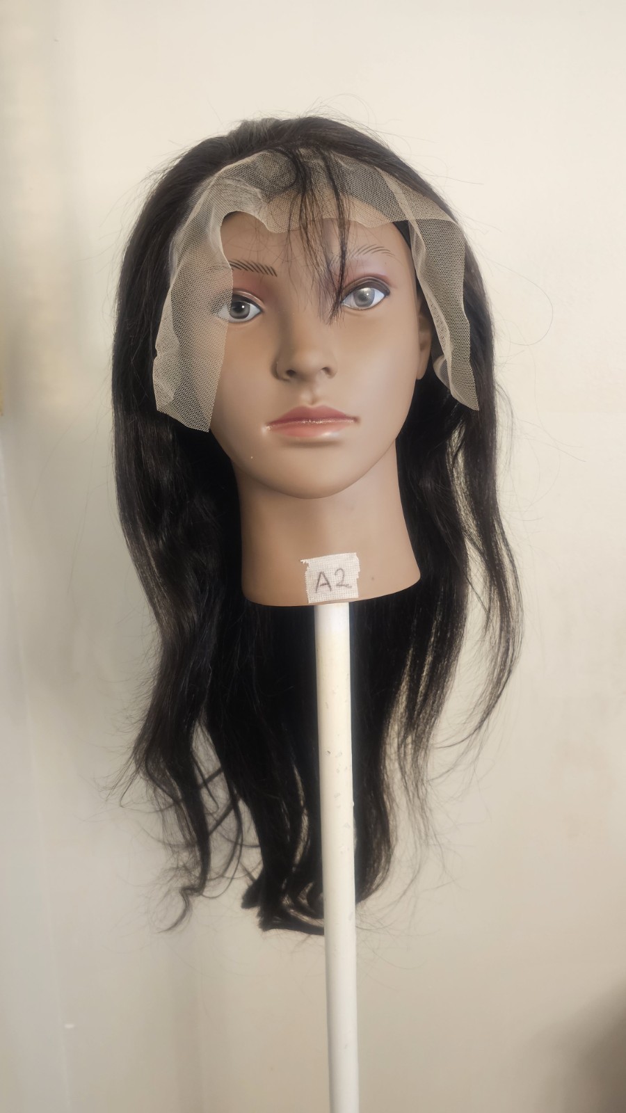 High Quality regular Top 24 to 26″ straight 100% Virgin Human Hair Lace Wig