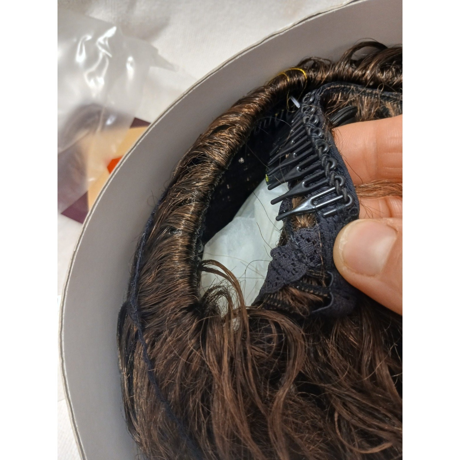 Long Wavy Hair Extension 17″ Dark Golden Brown Glamor Dressup Going Out Holiday
