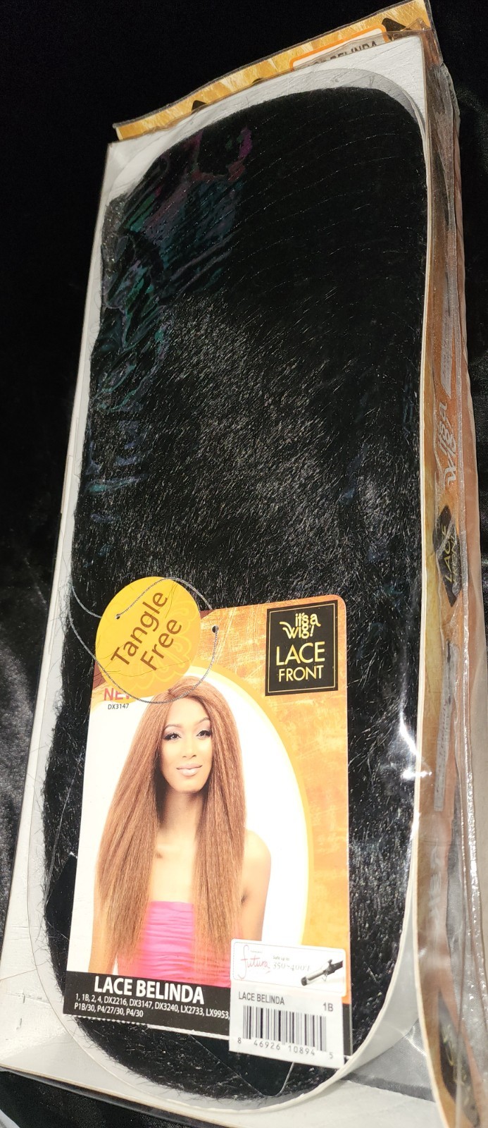 It’s A Wig Lace Front Wig Swiss Lace Bridge Electra Belinda Heat Safe Natural