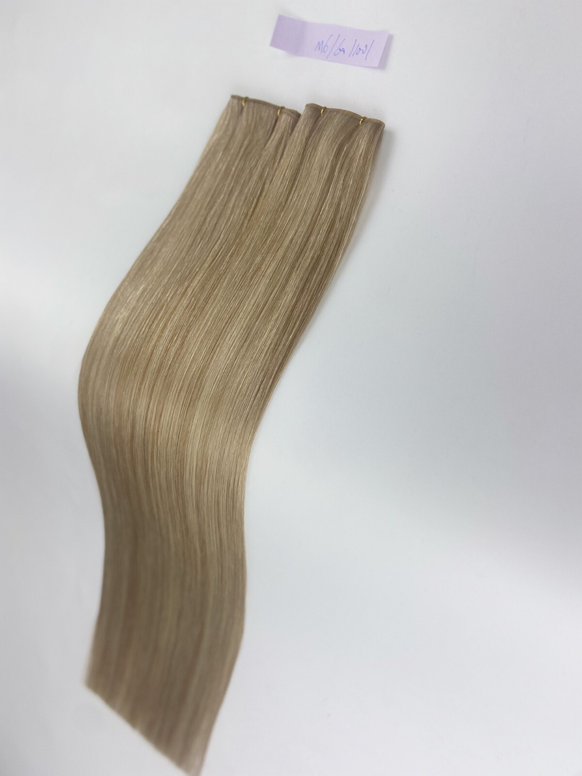 20inches piano color hand tied genius weft hair extension color M6-60-1001