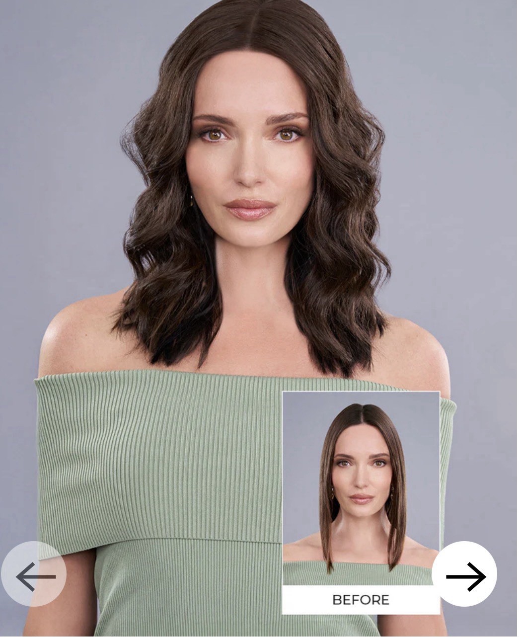 Grey Top Trend Lace HD Wavy 14″ by Jon Renau.