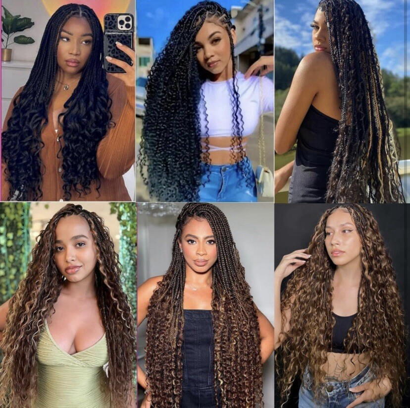 Human Hair For Braiding 100gm 20inch Deep Curly Bulk(2bundles/pack)Reg Price$70