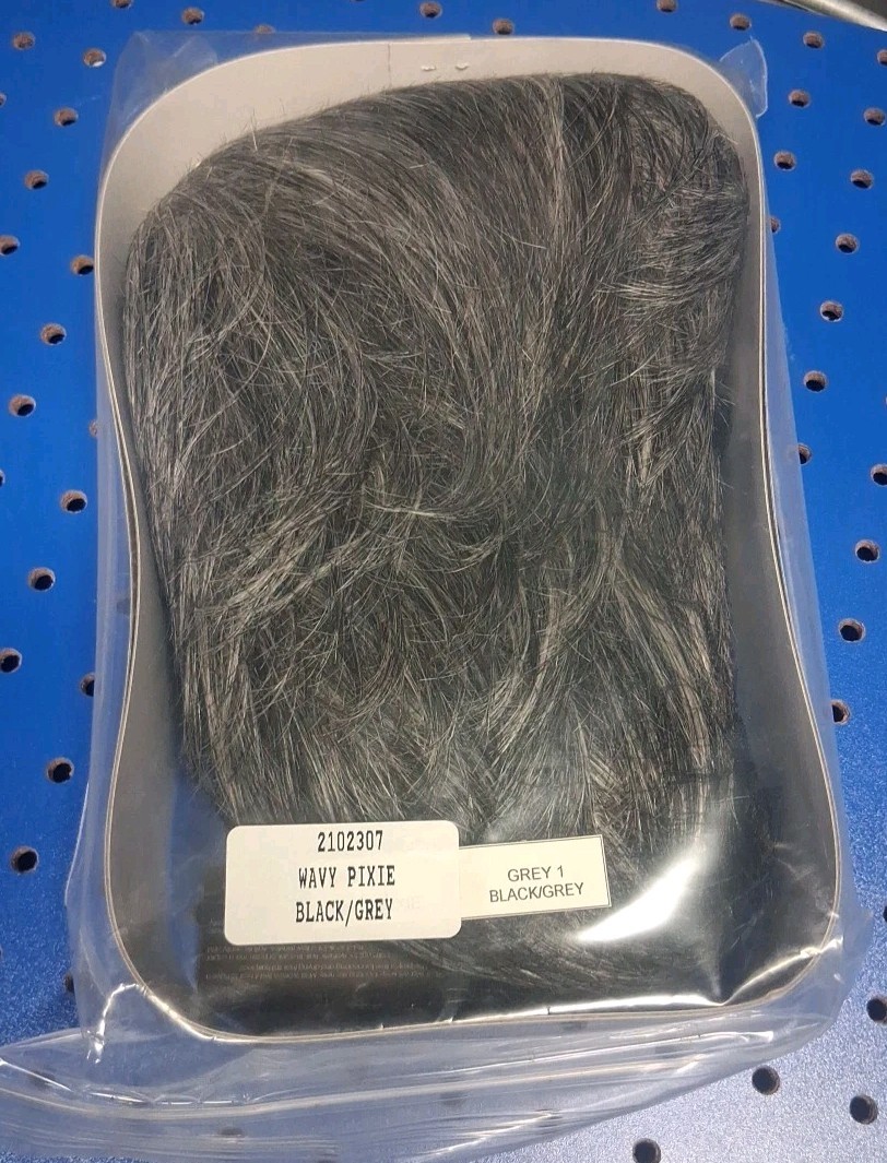 Luxhair Wavy Pixie Black/Grey