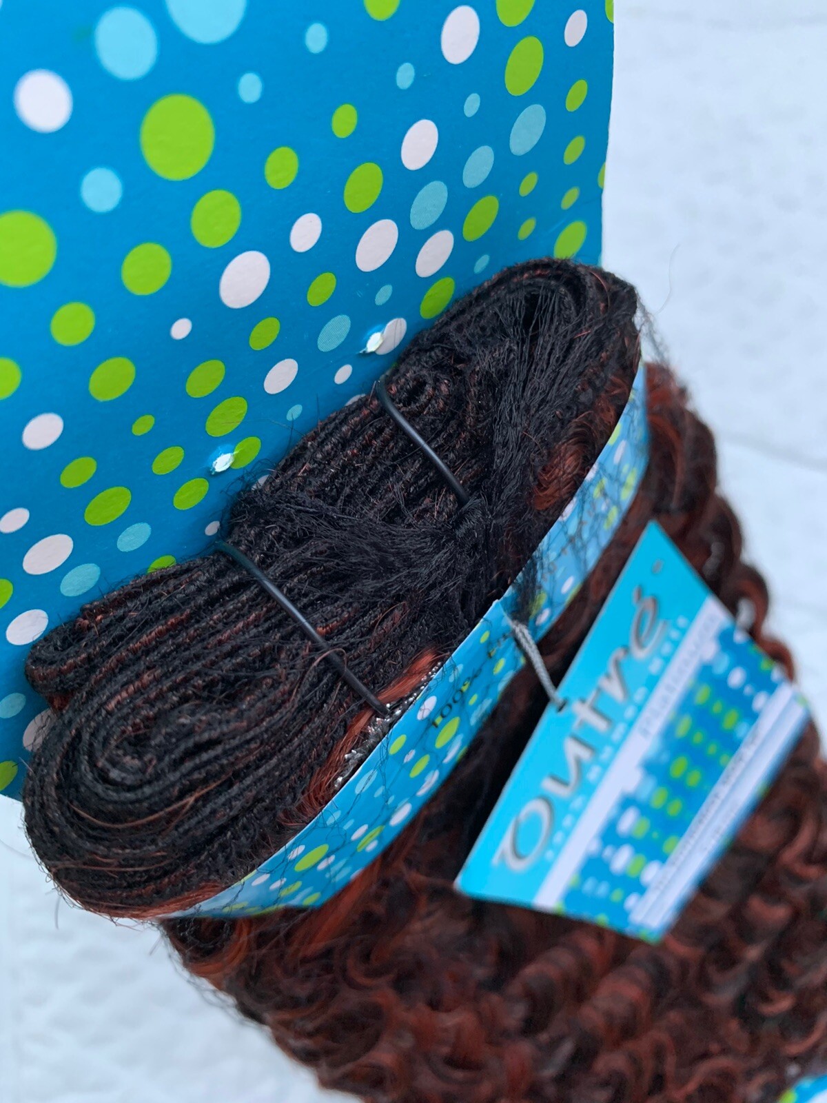 100% Human Hair for Weaving by Outre, Bohemian Curly Hair, Nice texture & Color!