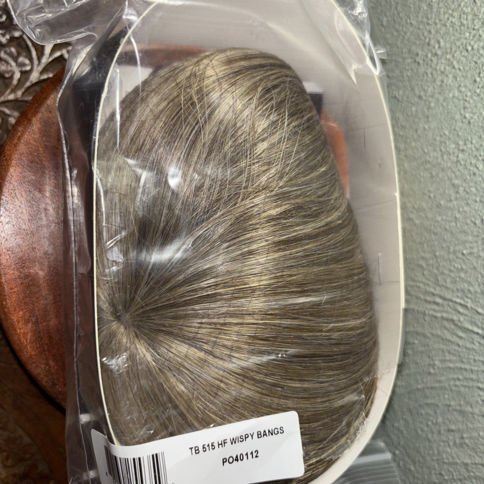 NEW Toni Brattin Fabulous Wig “Brown Gray” Wispy bangs