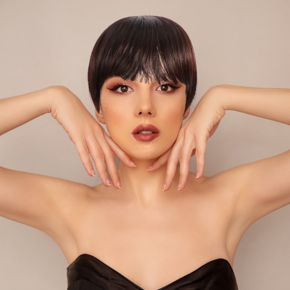 Hair Volume Topper High Temperature Fiber 1Set 7.9×5.1×5.1in