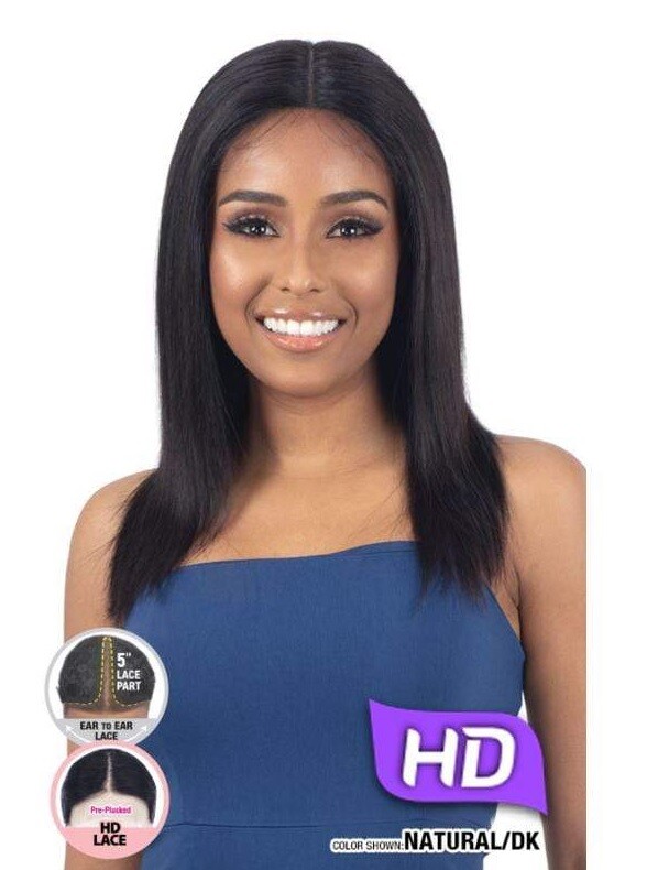 Shake N Go Girlfriend 100% Virgin Human Hair HD Lace Front Wig STRAIGHT 18
