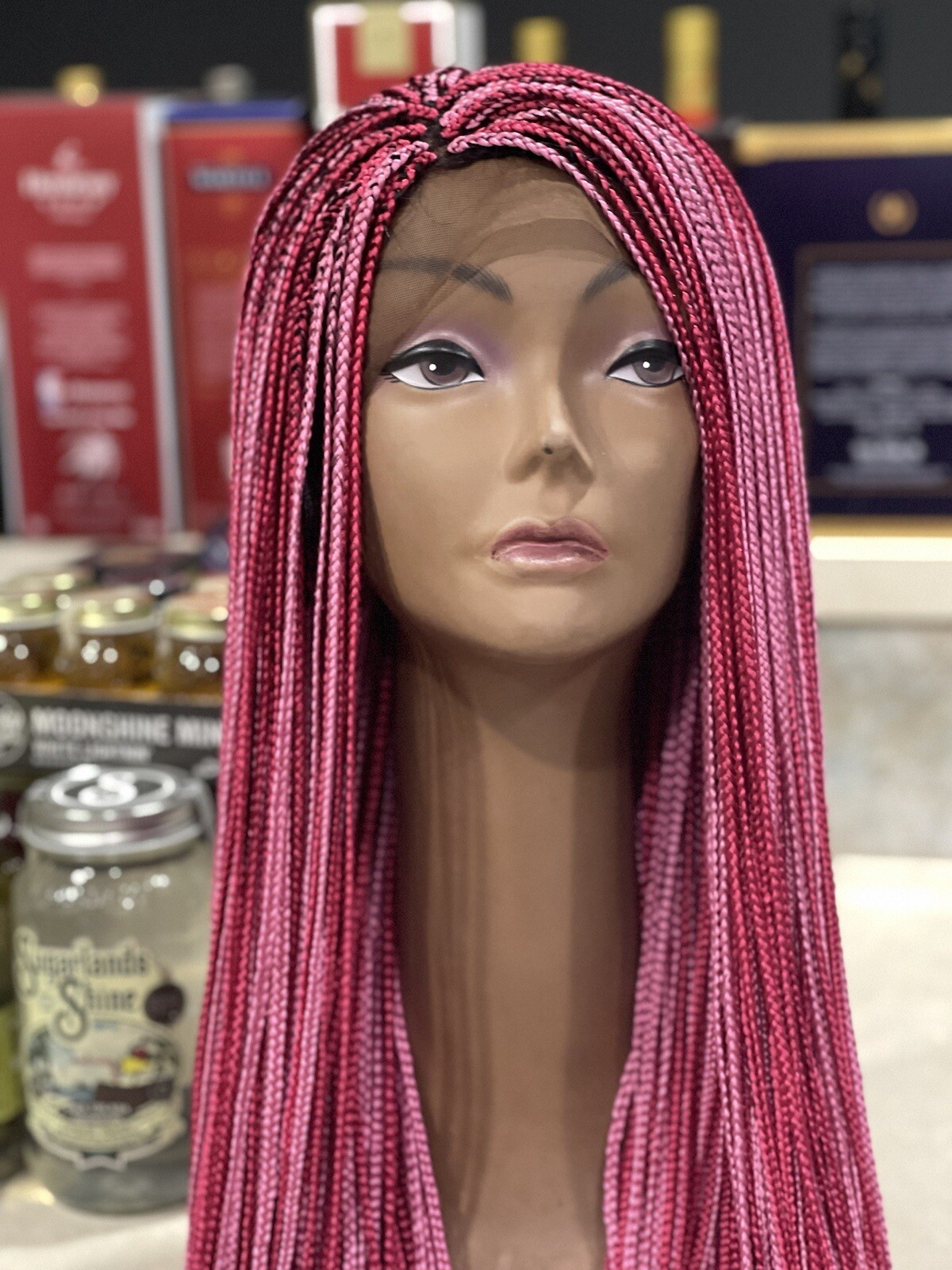 Micro Box Braided Wig (READY TO SHIP)