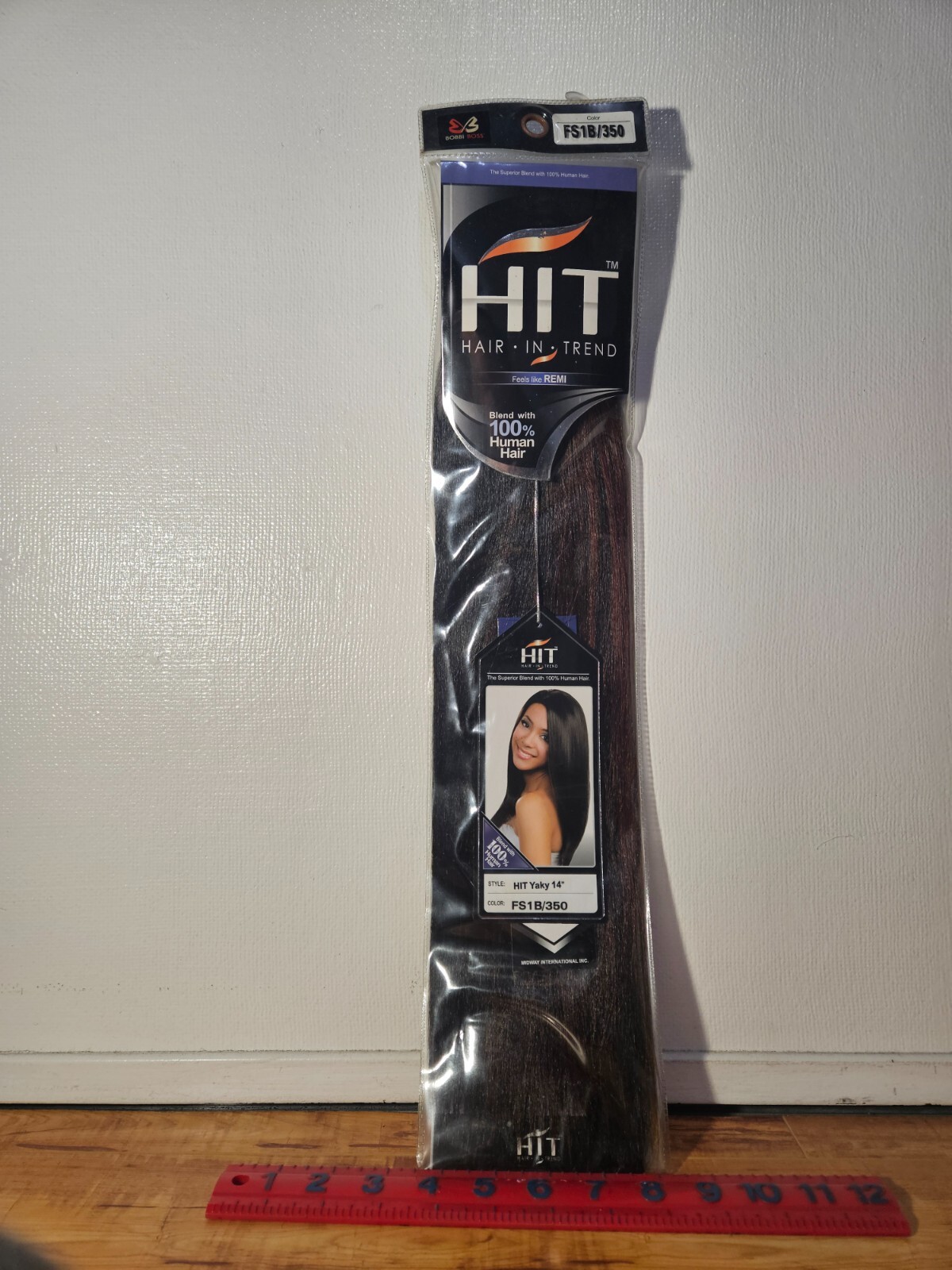 Bobbi Boss Hair Hair in Trend Yaki 14″ Color: FS1B | 350