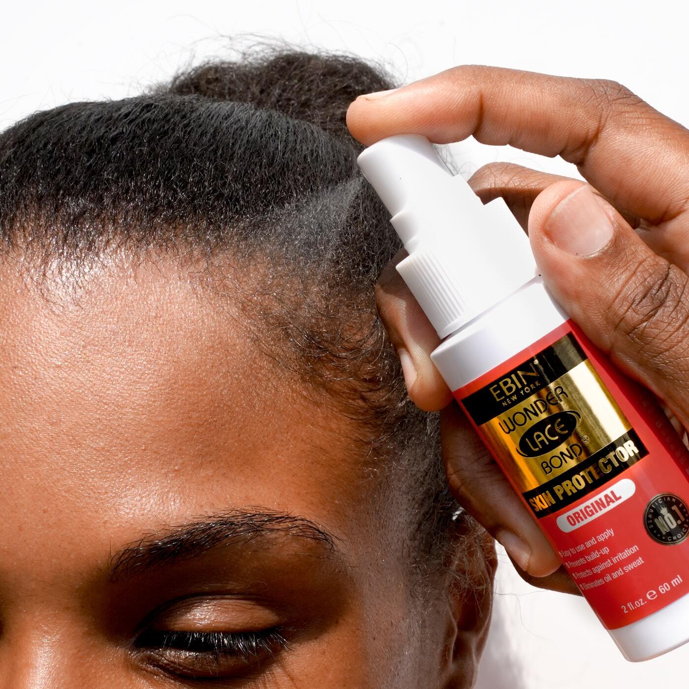 EBIN WONDER LACE BOND SKIN PROTECTOR 2OZ PREVENT IRRITATION SCALP LONG LASTING