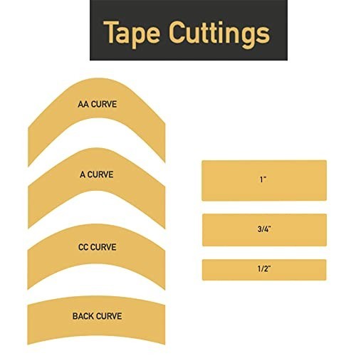 108 Premium Blue Double-Sided Wig Tape Strips | Strong Waterproof Hold | 1″ x 10