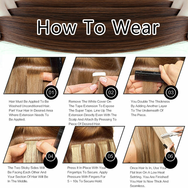 US Double Sided Adhesive Tape Glue For Tape in Hair Extension Seamless Skin Weft
