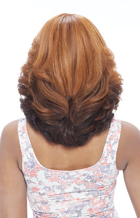 TOPS C NANDO – VANESSA SYNTHETIC LACE FRONT SIDE PART WIG MEDIUM WAVY FLIP CURL