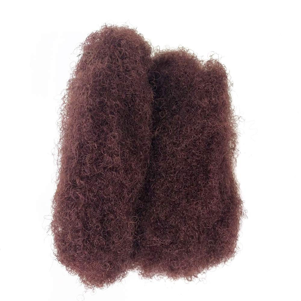 Yonna Tight Afro Kinky Bulk For Dreadlockstwist Braids Human Hair Deep Dark