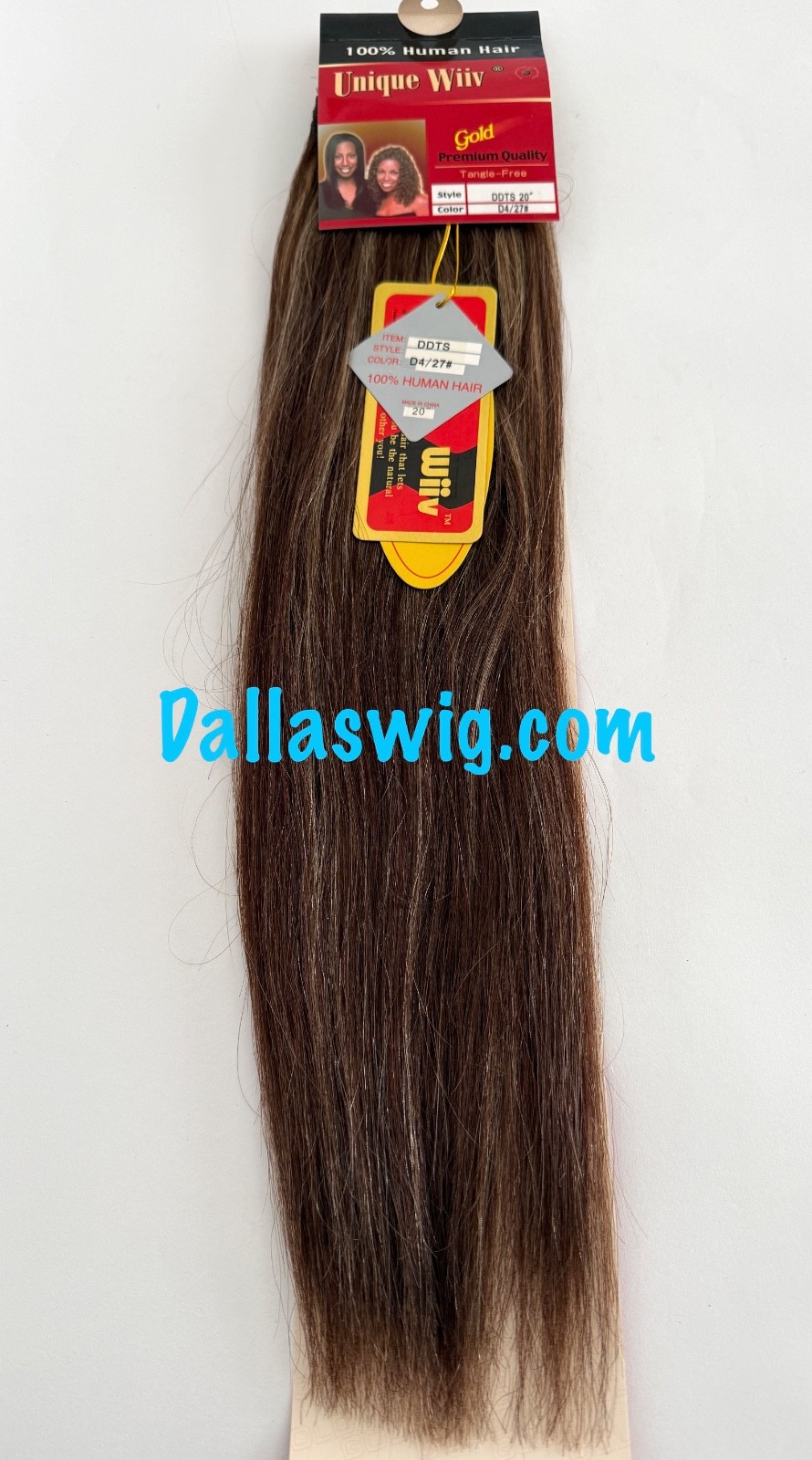 Unique Wiiv 100% Human Silky Straight DDTS 20″ Weaving Hair ONE Bundle