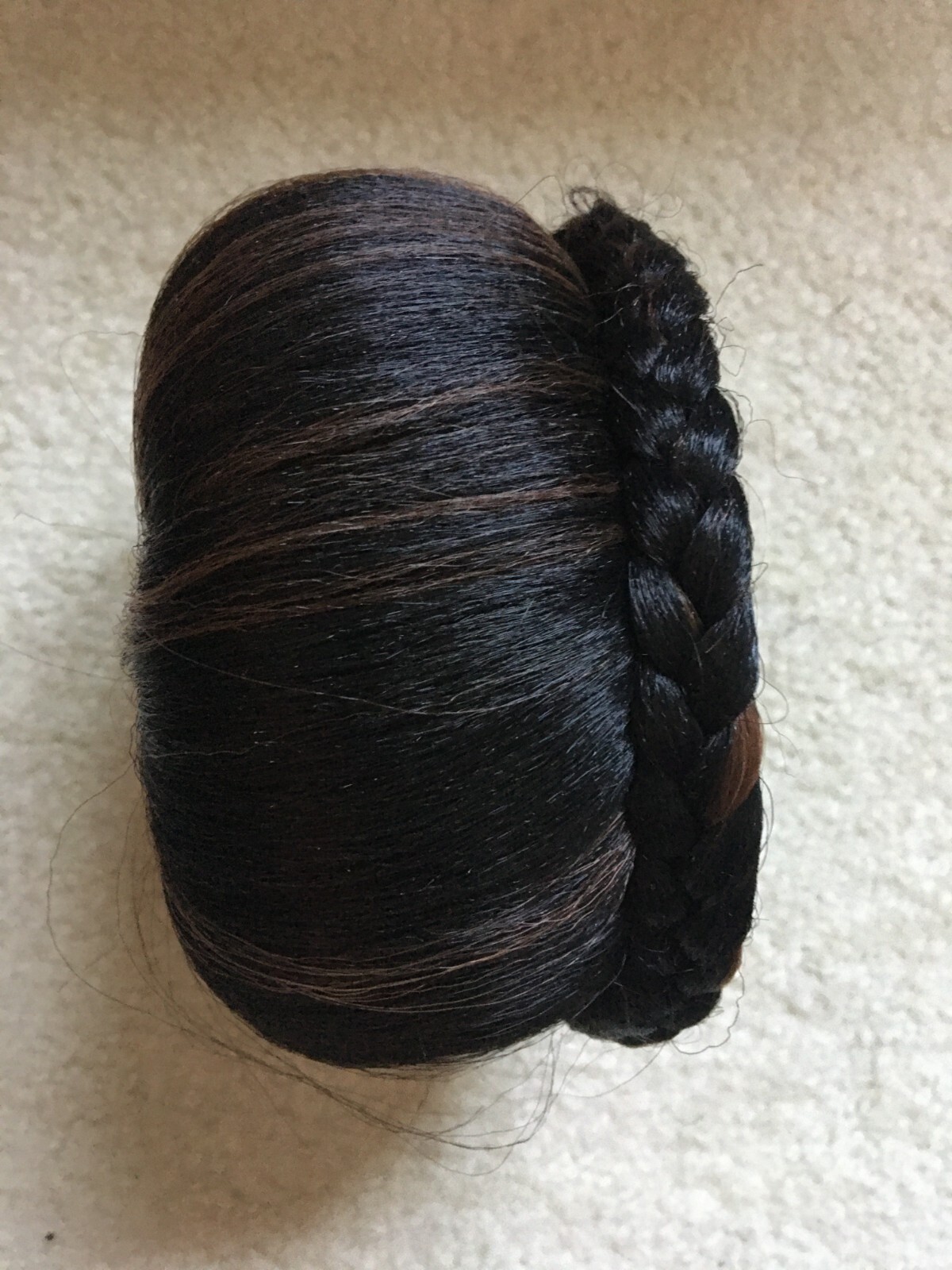 MasterPiece Round Apple Style Retro Buns High Chignon Updo Hair Holder Extension