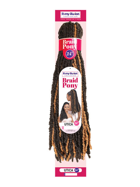 Janet Collection Remy Illusion Braid Ponytail – UTICA