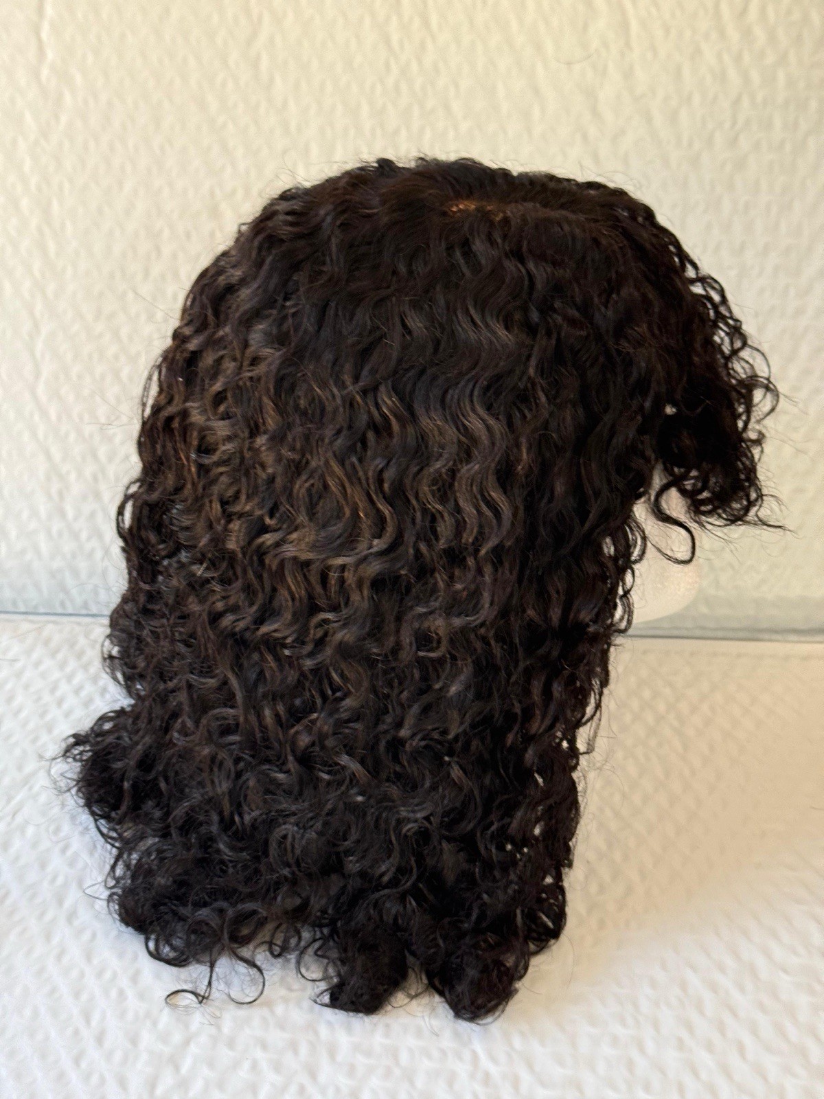 Luvme Human Hair Wig ALL DAY COMFORT WIG Curly Hair ￼ New In Box!