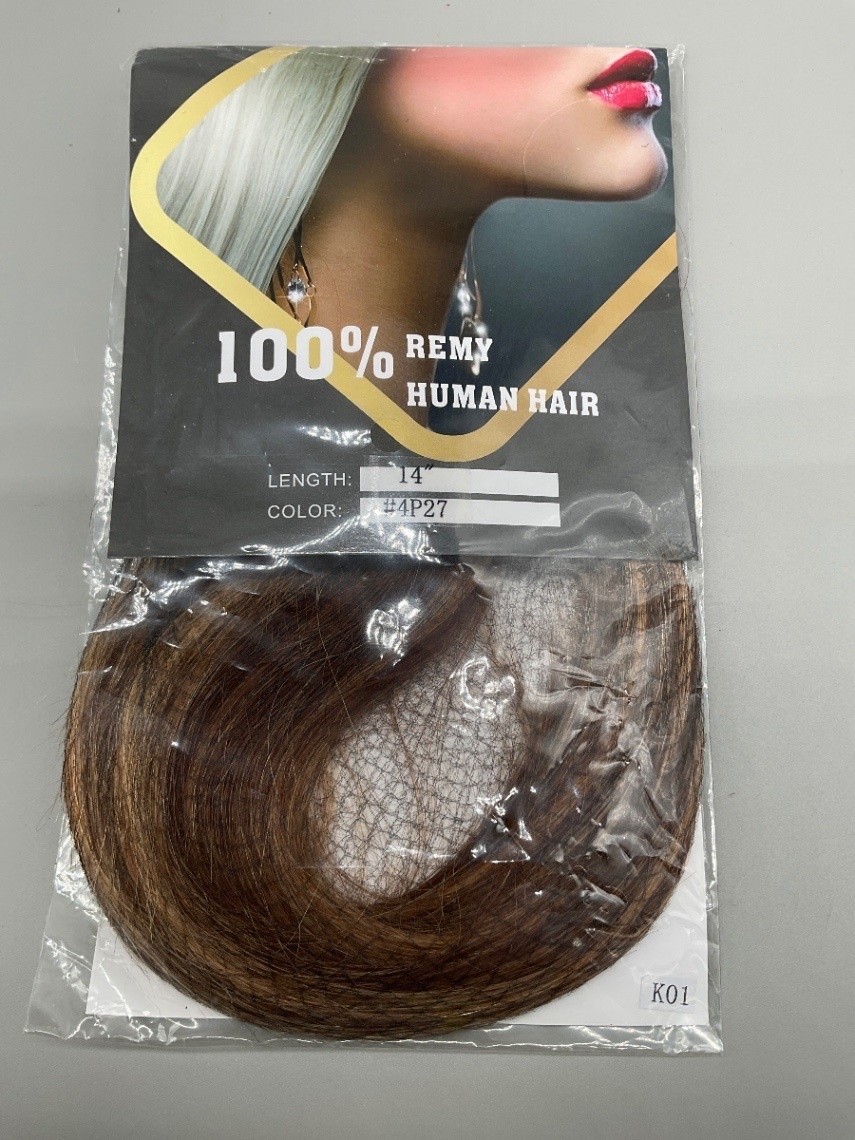 US 100% Remy Human Hair Clip In Extensions 14 inch Color #4P27 MPN K01