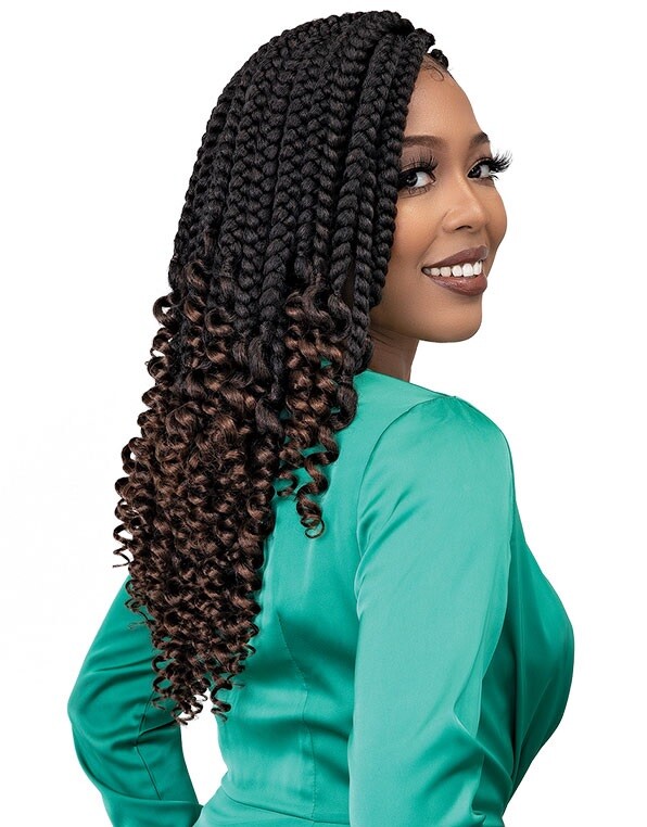 Janet Collection Nala Tress Synthetic Crochet Braid Hair JUMBO COI BOX 14″