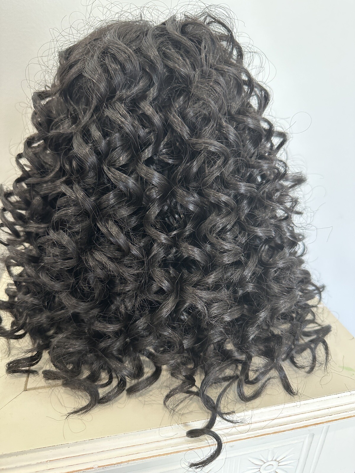 Toni Brattin Irresistible Textured All Over Spiral Curl Wig Color Black
