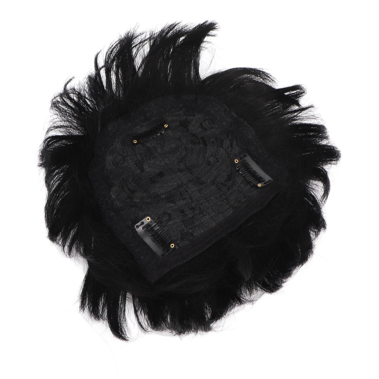 ­Men Short Toupee Fashionable Handsome Comfortable Breathable Men Hair Topper
