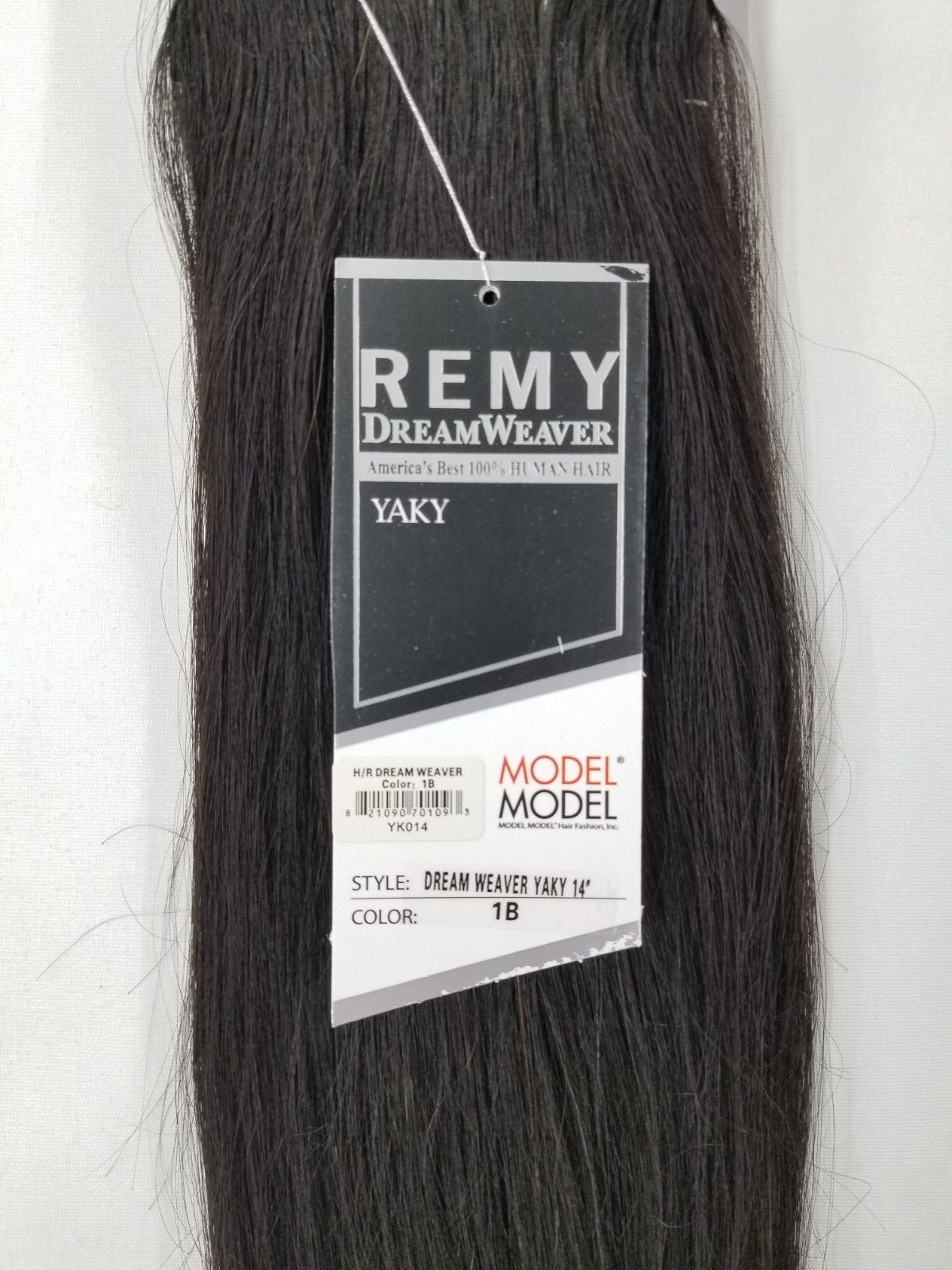 ModelModel Remy Dreamweaver 100% Human Hair Weave Extension 14″~Off Black