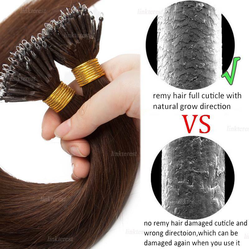 CLEARANCE Thick Micro Loop Beads Nano Ring Tip Remy Human Hair Extensions 150G