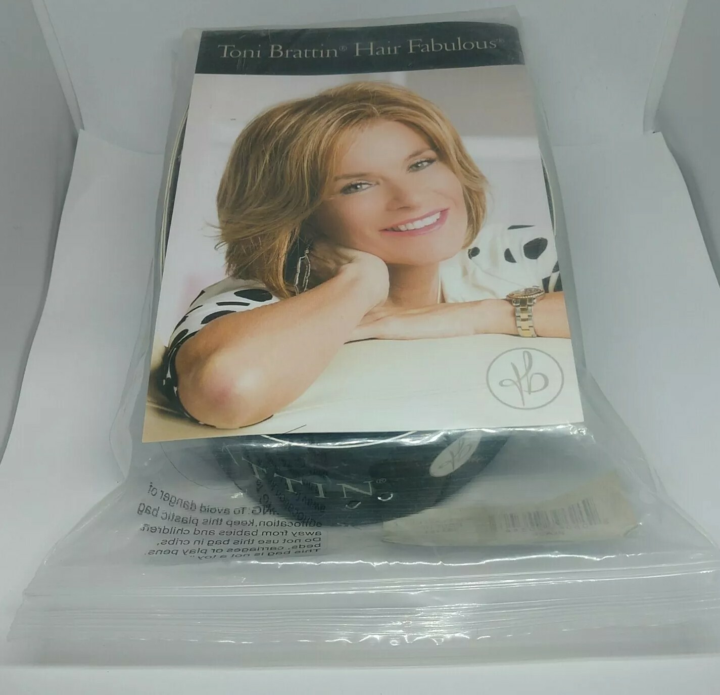 Toni Brattin Hair Fabolous 622 Playful Pouf HF 18T151 Black Wig R2 New