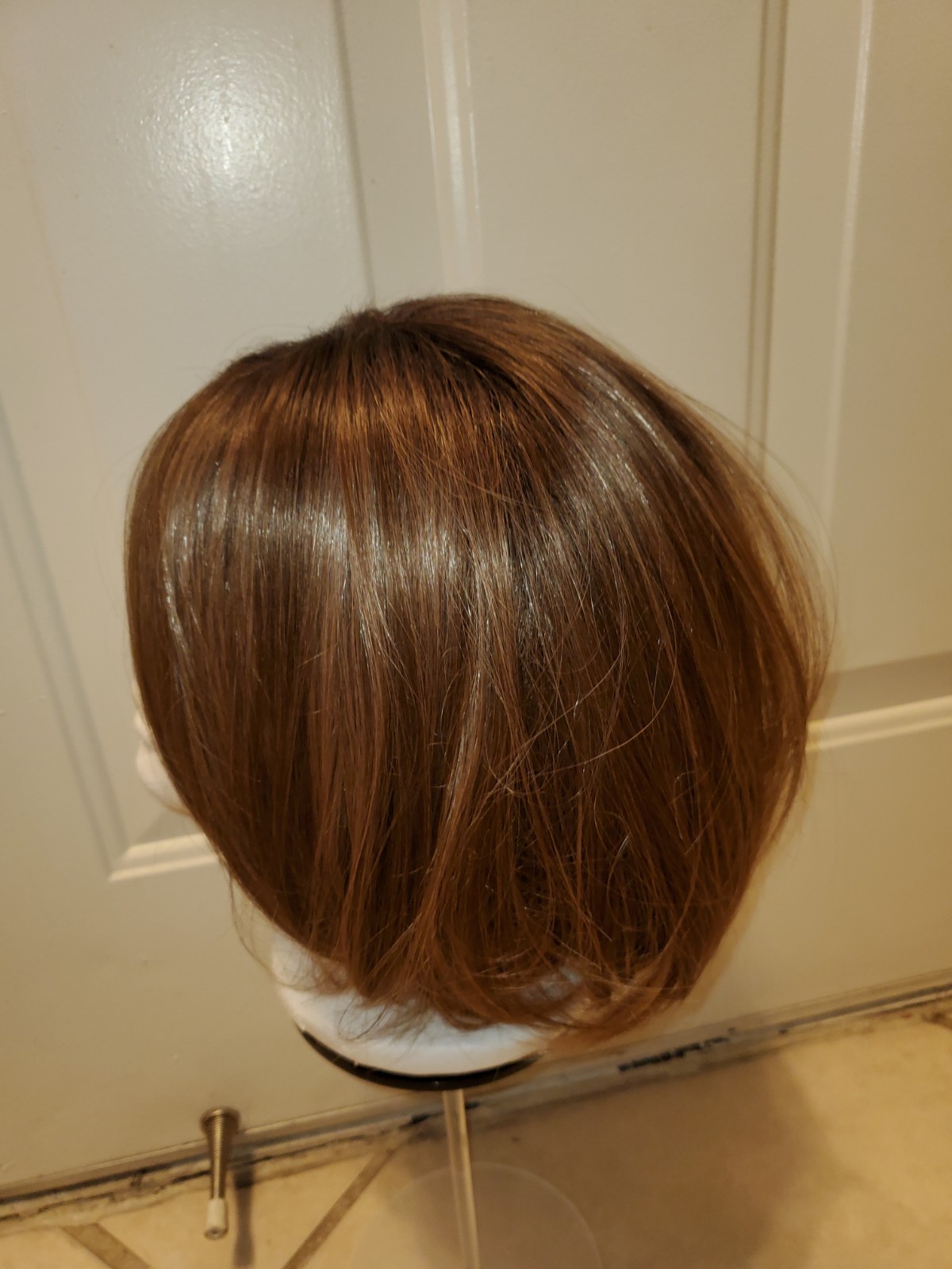 10 Inch Light Brown Synthetic Wig