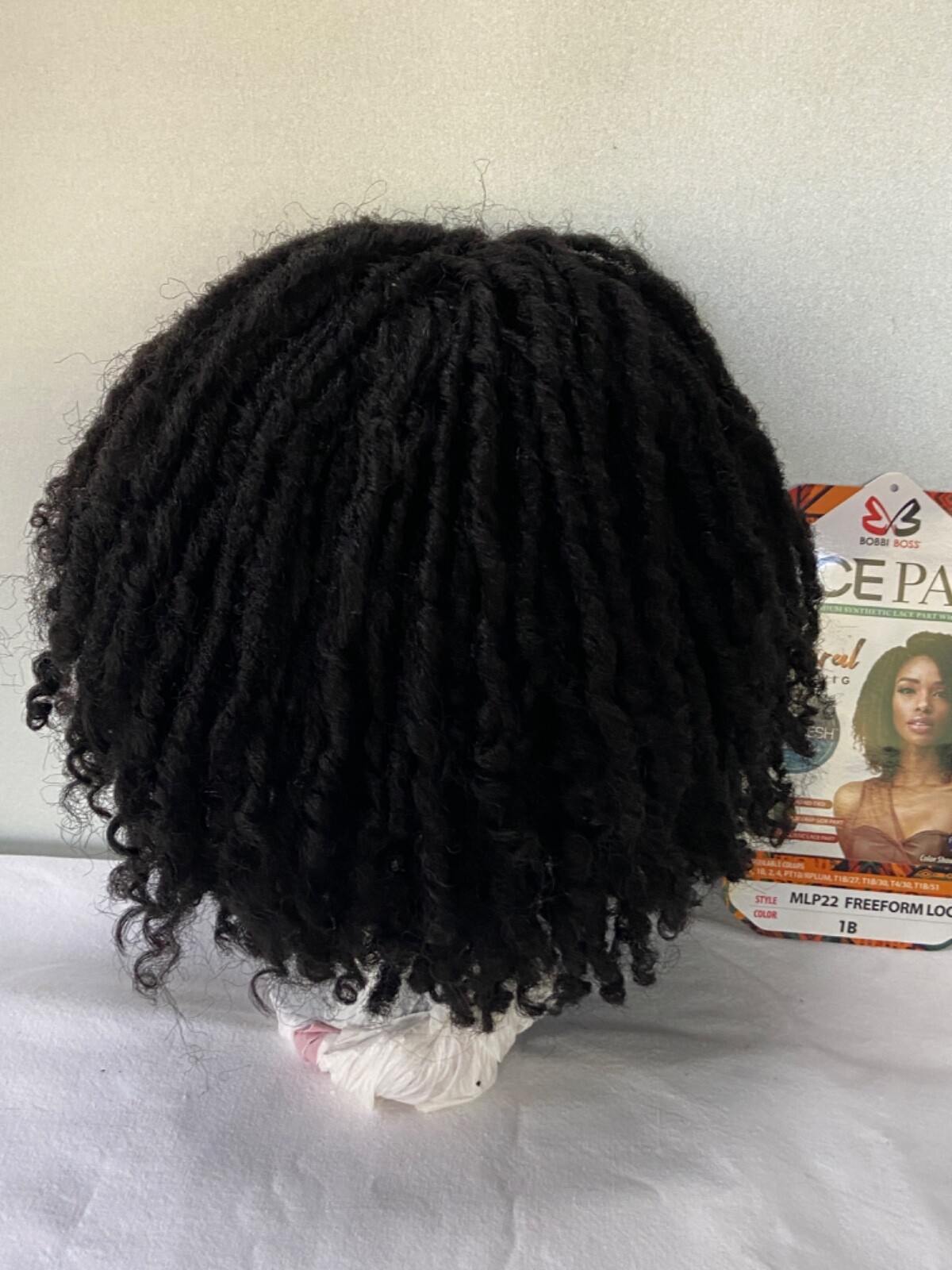 BOBBI BOSS 1B Natural Wig Medi fresh Cap 4.5in Lace Part -MLP22 FREEFORM LOCS