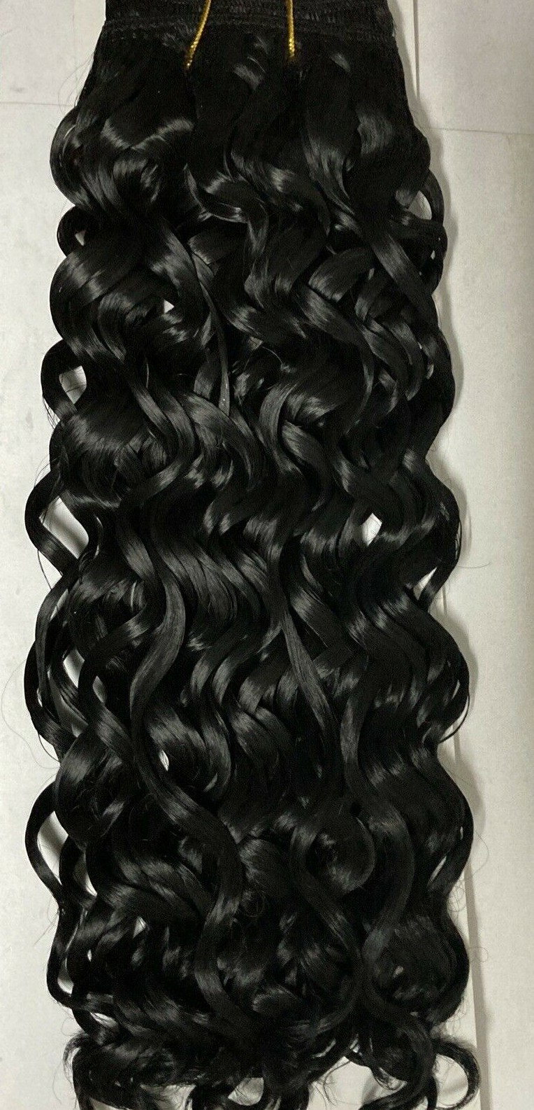 1 Pack Most Advanced Synthetic Wave Hair Extensions Tangle Free 14″ Color 1