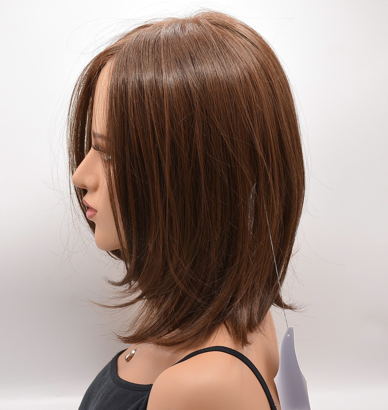 TOP TREND LACE HD 14″ STRAIGHT TOPPER by JON RENAU, 6/33, Mono Top + Lace Front