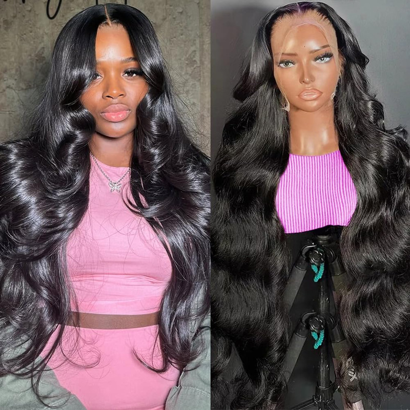 Ownrose Body Wave Lace Front Wigs Human Hair 18 Inch Hd Lace Frontal Wig 13X6